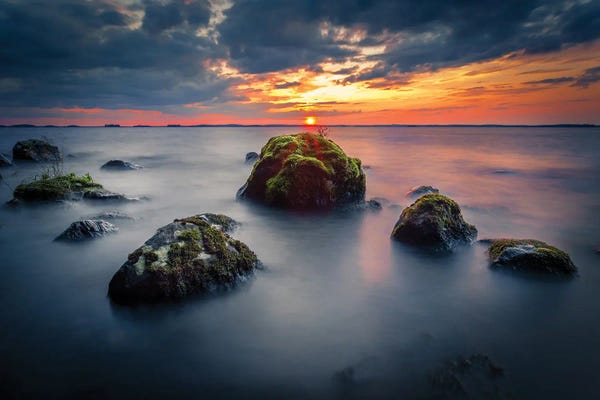 Lauri Lohi: Evening At Vanajanniemi by Lauri Lohi