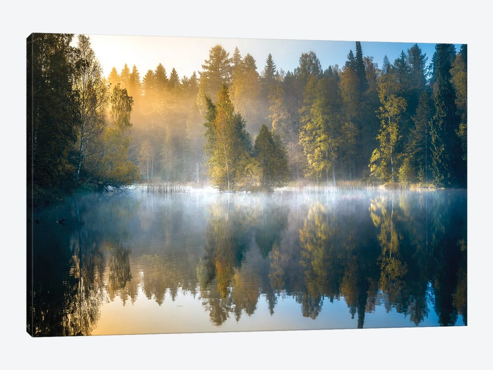Forest Pond by Lauri Lohi 1-piece Canvas Wall Art