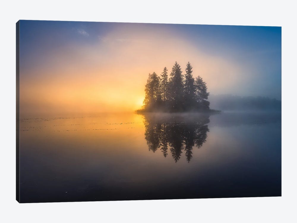Atmospheric Autumn Morning by Lauri Lohi 1-piece Canvas Print