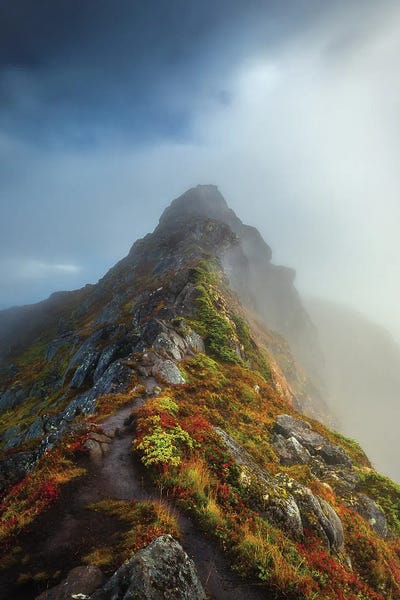Misty Mountain by Lauri Lohi canvas print