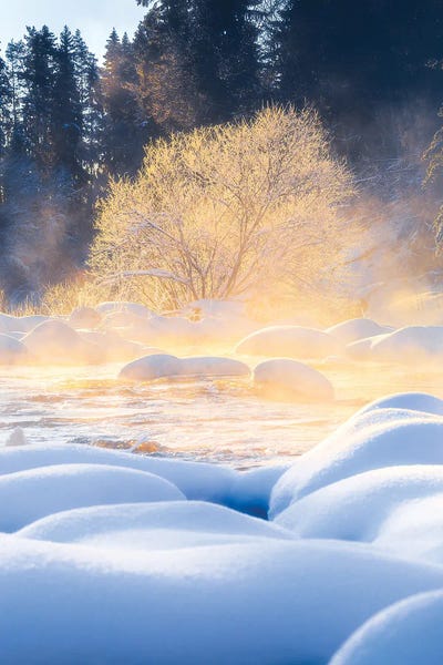 Fire And Ice by Lauri Lohi canvas print
