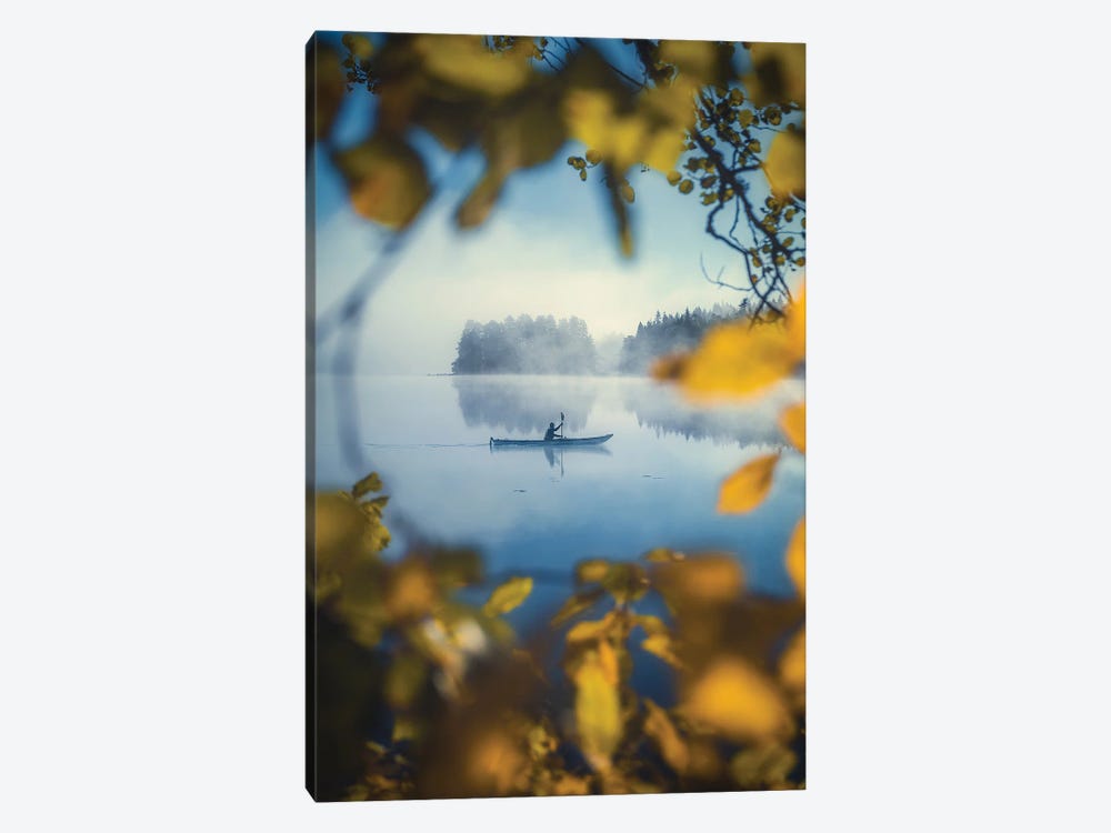 Kayaker by Lauri Lohi 1-piece Canvas Artwork