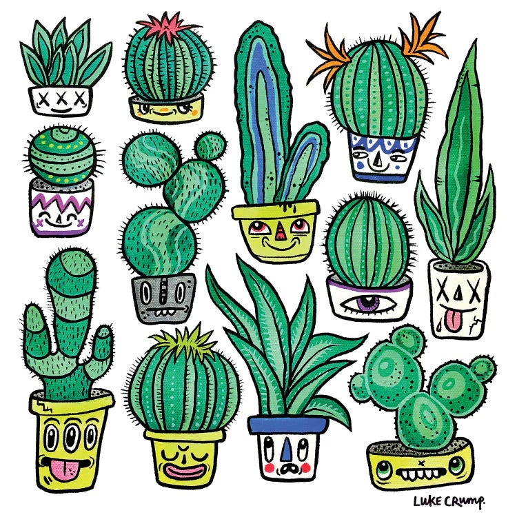 Cacti Heads