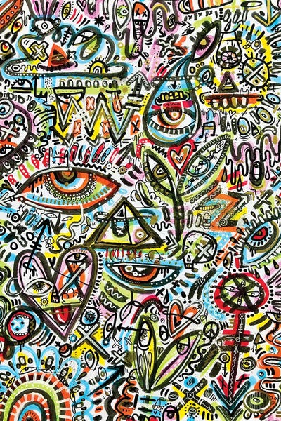 Colorful Abstracts: Upbeat by Luke Crump