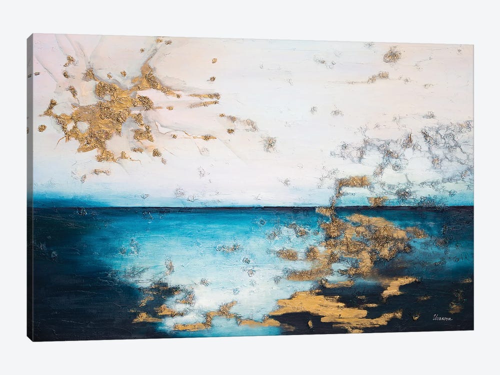At The Edge Of The Water by Larissa Uvarova 1-piece Canvas Art Print