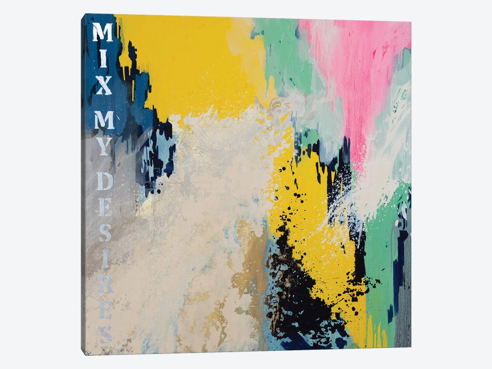 Mix My Desires XIV by Larissa Uvarova 1-piece Art Print