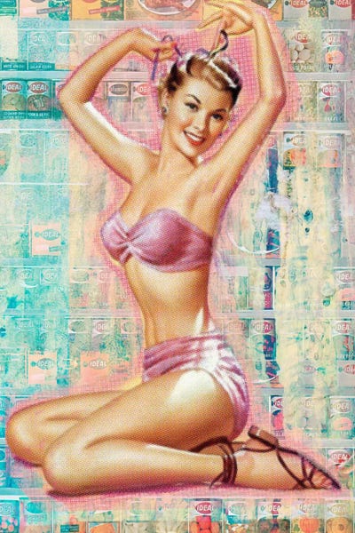 Pin-Up #1 by Luz Graphics multi panel art