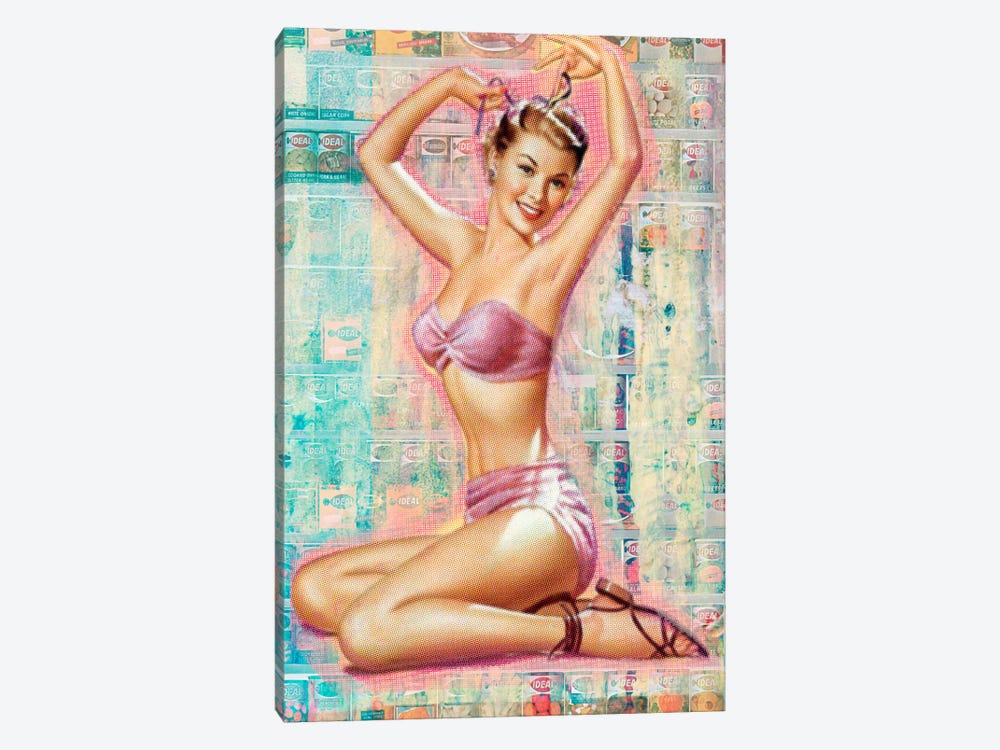 Pin-Up #1 by Luz Graphics 1-piece Canvas Print
