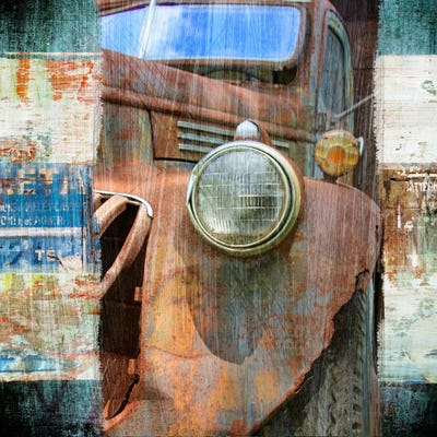 Old Truck by Luz Graphics framed wall art