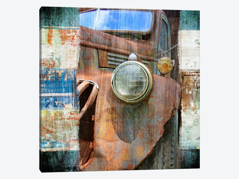 Old Truck by Luz Graphics 1-piece Canvas Art Print