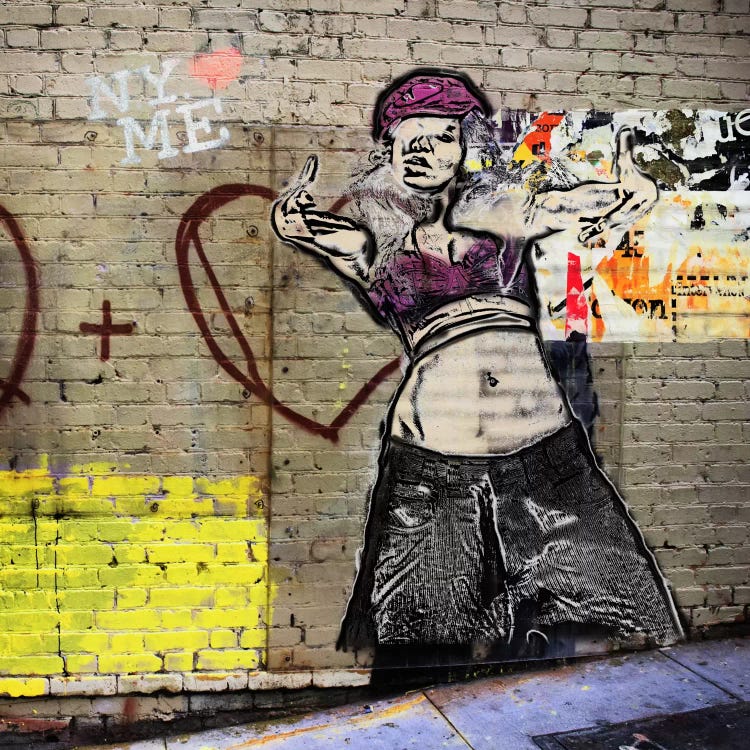 Love Girl by Luz Graphics wall art