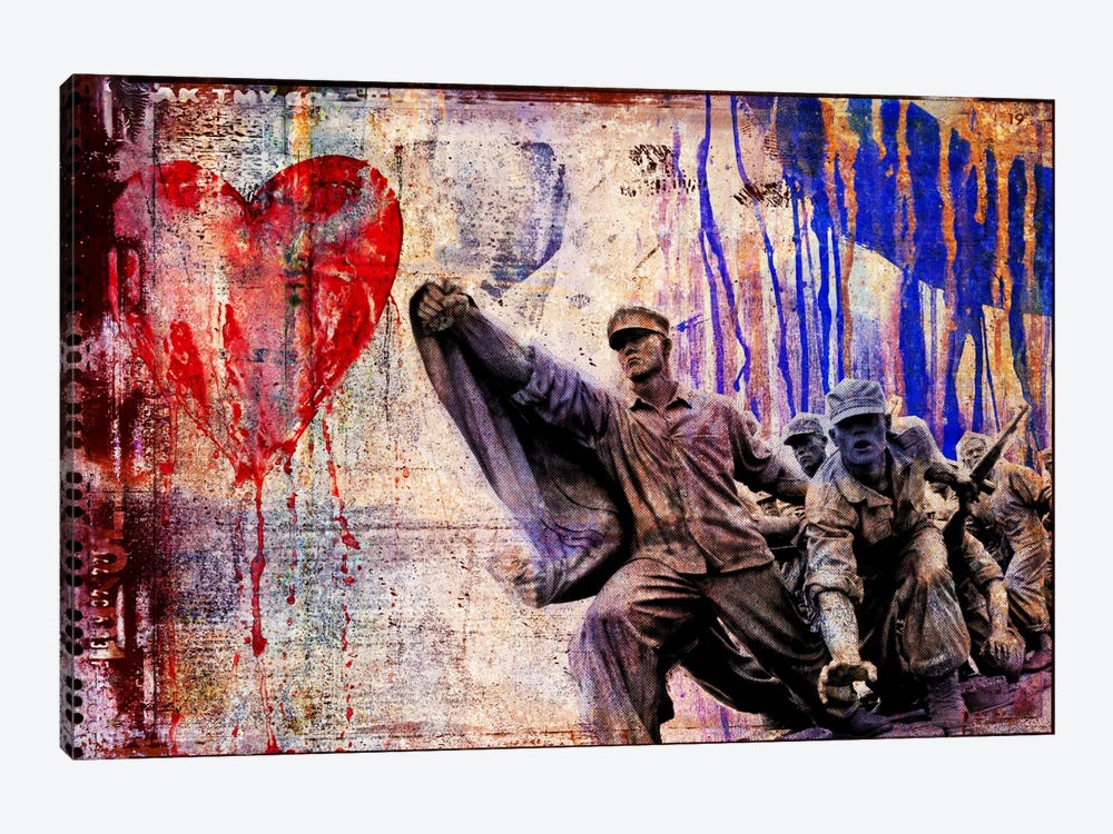 In the Name of Love by Luz Graphics 1-piece Canvas Art