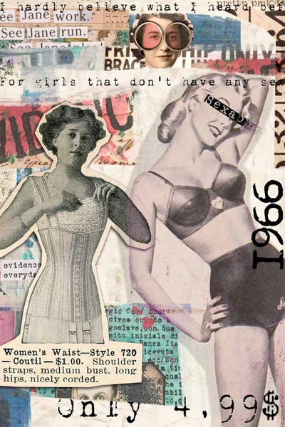 Advertisements: Vintage Fashion #5 by Luz Graphics