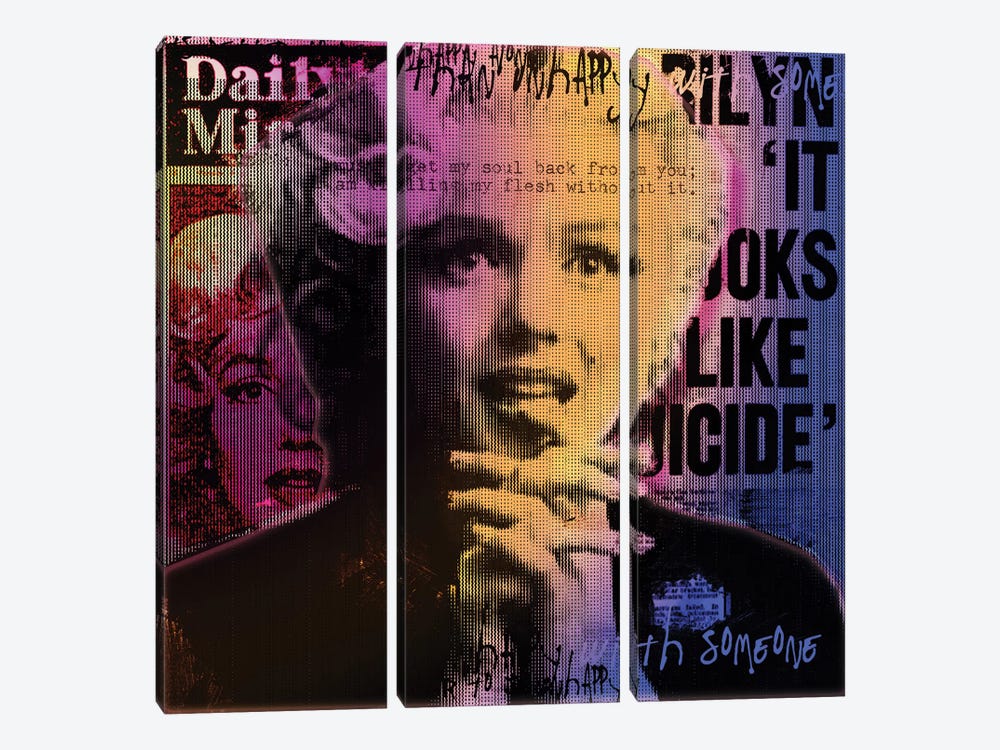 Daily Mirror News by Luz Graphics 3-piece Canvas Wall Art