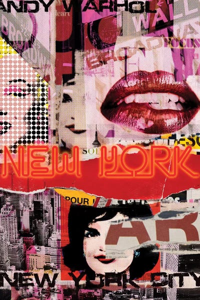 Models & Fashion Icons: New York Delight by Luz Graphics
