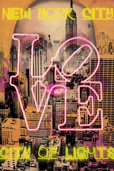 The Eighties: New York Eyes by Luz Graphics