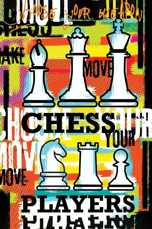 Chess Player Choose Your Move