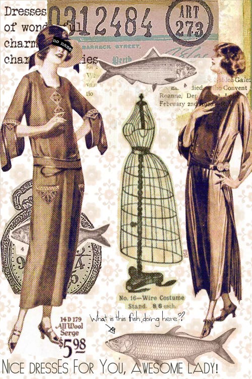 Vintage Fashion #2 by Luz Graphics wall art