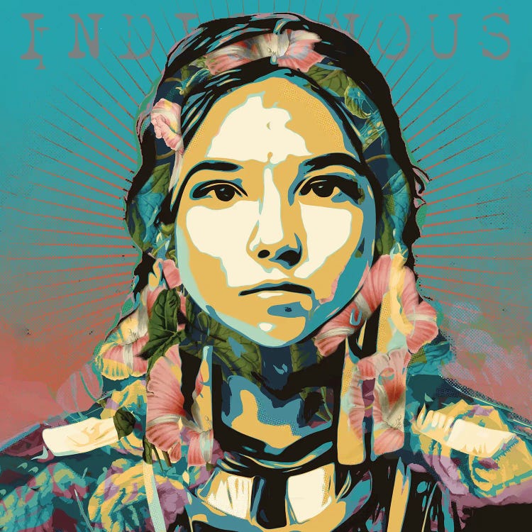 Indigenous by Luz Graphics wall art