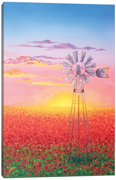 Handmaid'S Tale Canvas Art Print - Watermill & Windmill Art
