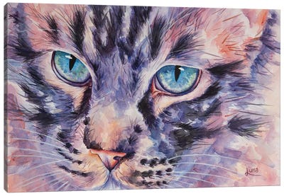 Catsanova Canvas Art Print - Luna Vermeulen
