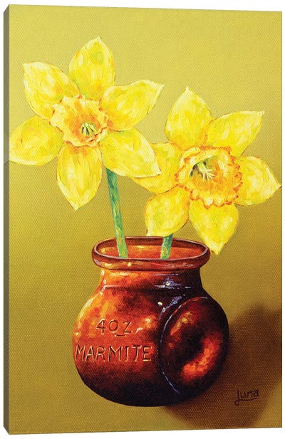 Missing You Canvas Art Print - Daffodil Art