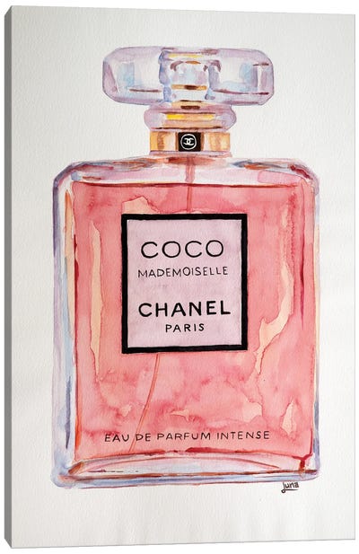 The Scent Of Her Canvas Art Print - Chanel Art