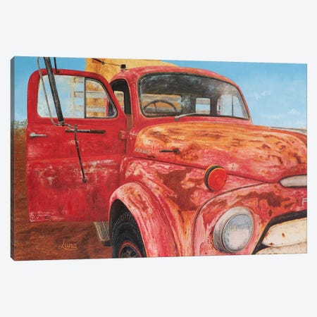 End Of The Road Canvas Print #LVE28} by Luna Vermeulen Canvas Wall Art