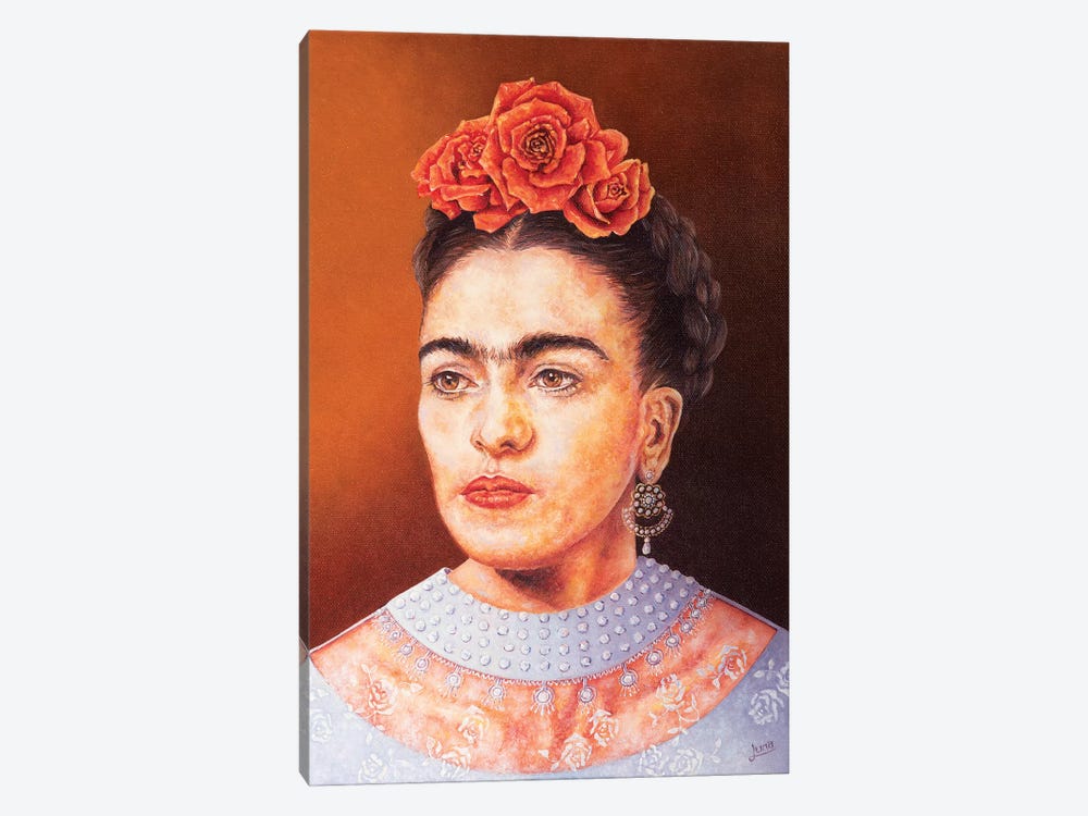 Frida In Chantilly by Luna Vermeulen 1-piece Canvas Art Print
