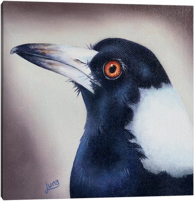 Hear No Evil Canvas Art Print - Crow Art