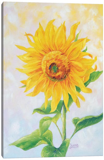 I See Sunshine Canvas Art Print - Self-Taught Women Artists