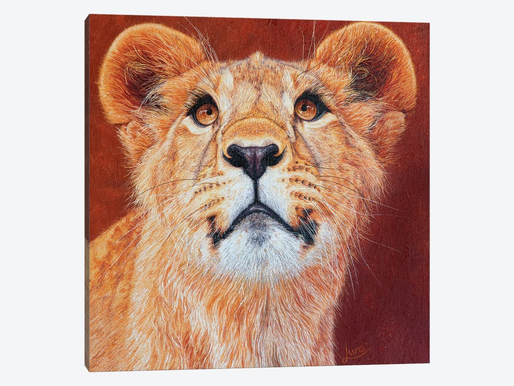 If Looks Could Kill by Luna Vermeulen 1-piece Canvas Wall Art