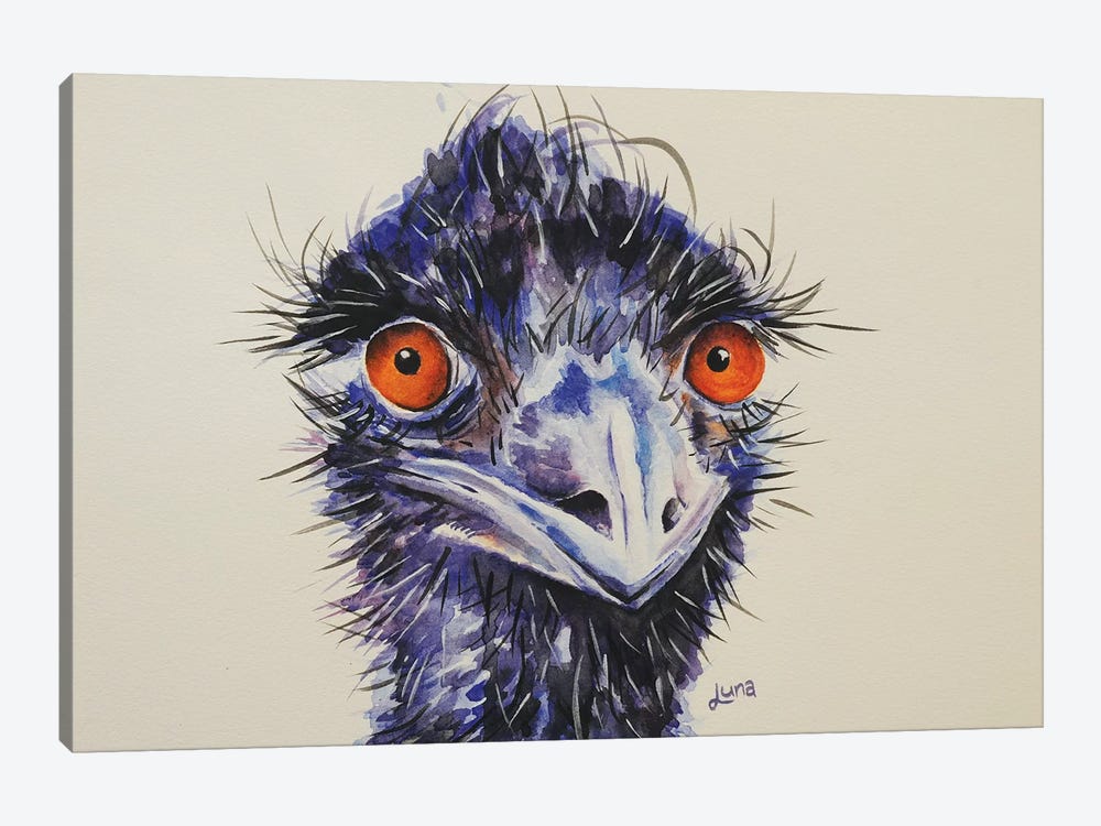 Beaky Too by Luna Vermeulen 1-piece Canvas Art Print