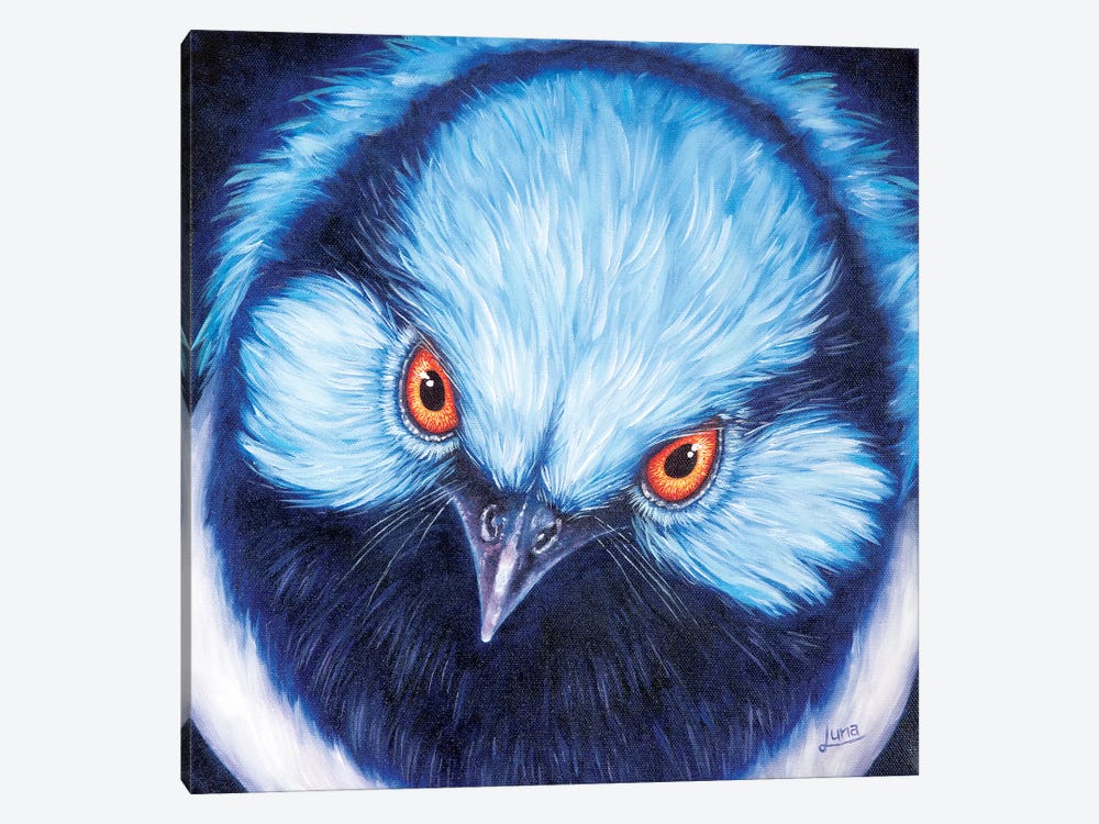 Blue Steel by Luna Vermeulen 1-piece Canvas Art Print