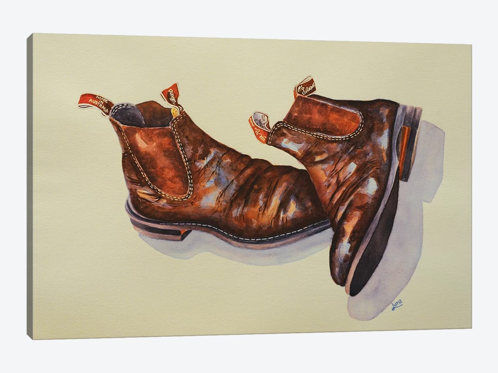 Boot Scoot by Luna Vermeulen 1-piece Canvas Art