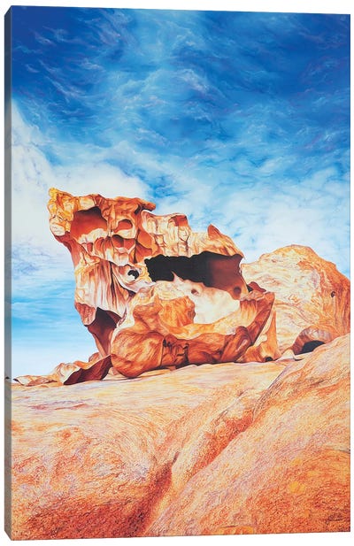 Remarkable Rocks Canvas Art Print - Luna Vermeulen