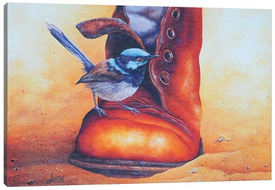 Boot Scootin Canvas Art Print - Luna Vermeulen