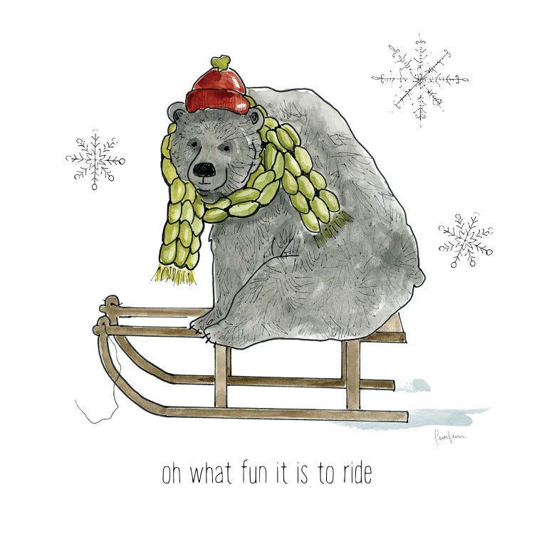 Simple Winter Pleasures Bear