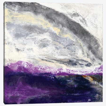 Purple Hill Canvas Print #LVH18} by Laura Van Horne Canvas Art