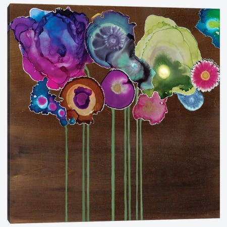 Spring Bouquet II Canvas Print #LVH23} by Laura Van Horne Canvas Art Print