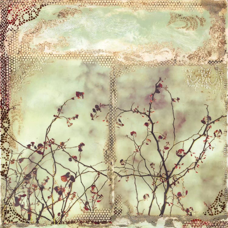 Red Leaf by Laura Van Horne wall art