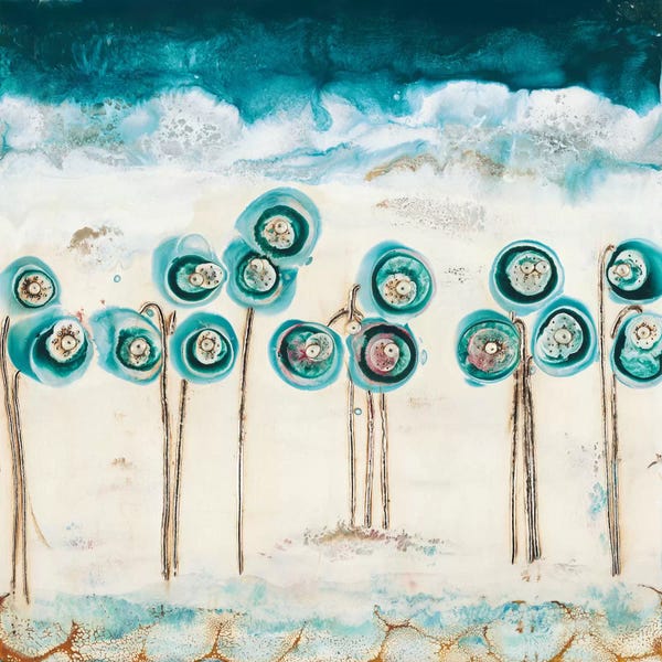 Laura Van Horne: Blue Poppies by Laura Van Horne