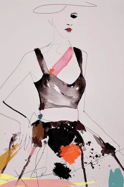 Figure 5 by Leigh Viner canvas print