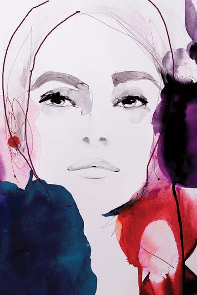 Rouge Noir by Leigh Viner canvas print