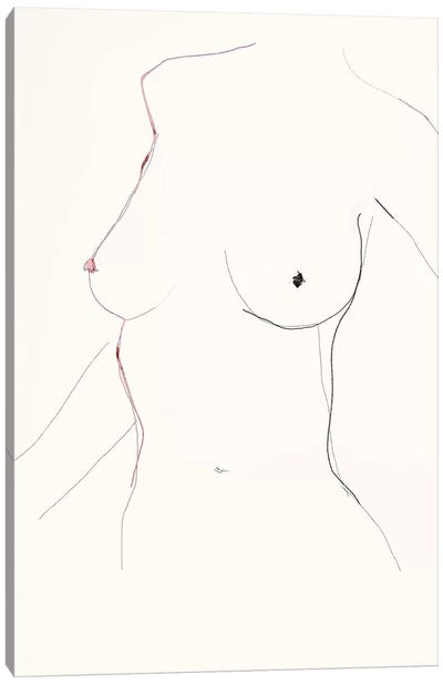 Le Sable Canvas Art Print - Subdued Nudes