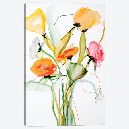 Bloom Series Norway Canvas Print #LVI61} by Leigh Viner Canvas Art