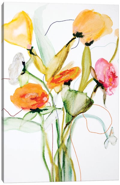 Bloom Series Norway Canvas Art Print - Leigh Viner