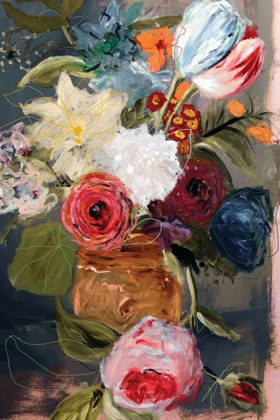 Leigh Viner: Untitled Still Life With Flowers by Leigh Viner