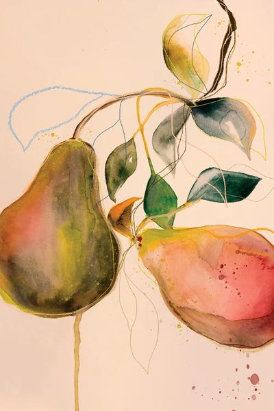 Pear I by Leigh Viner art print