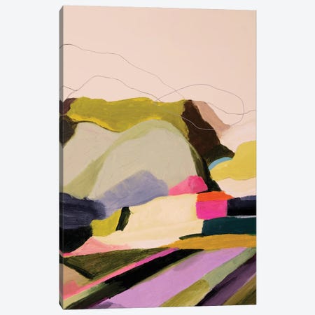 Scents Of Lavender Canvas Print #LVI71} by Leigh Viner Art Print